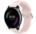 OnePlus Watch Silikonarmband mit Löchern (Rosa)