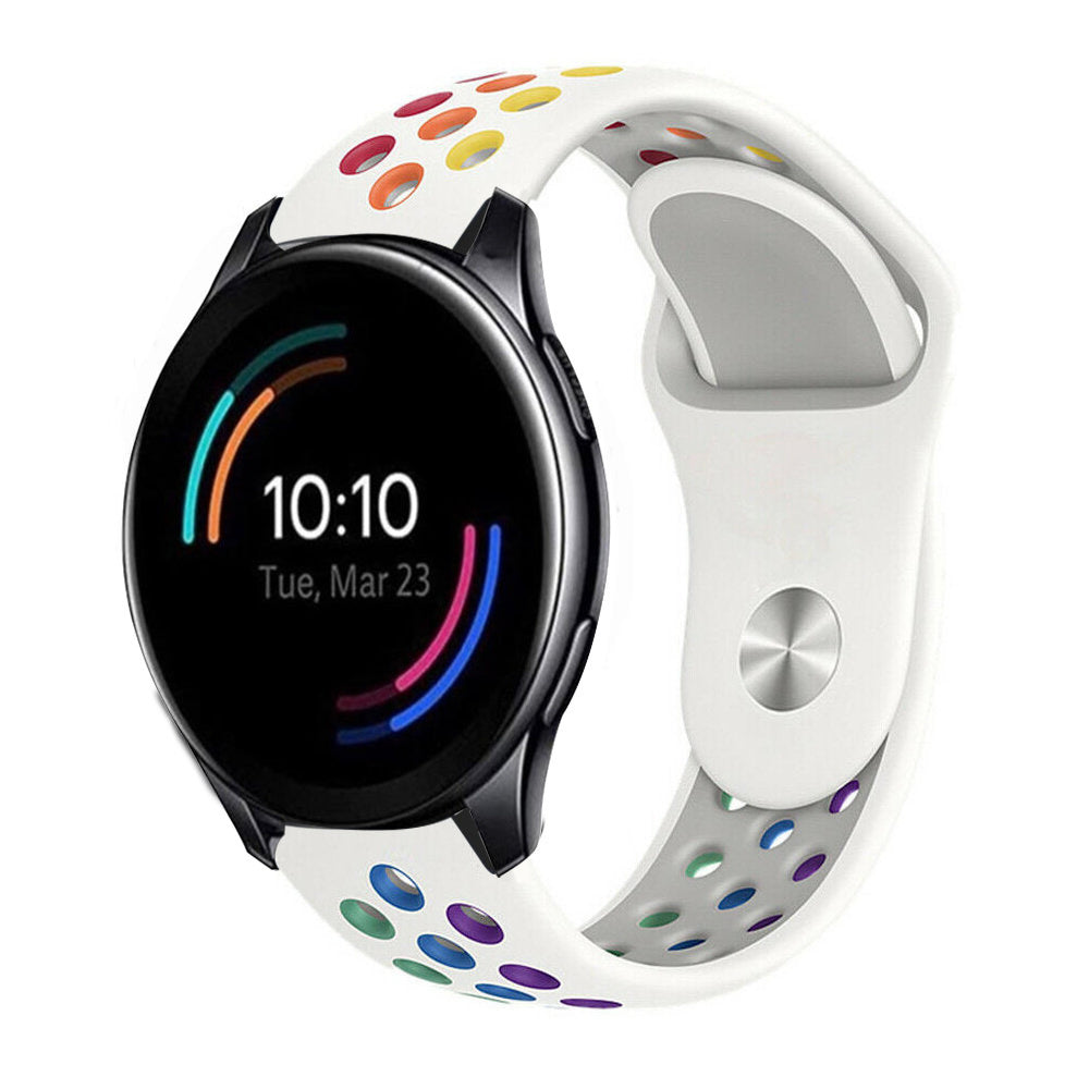 oneplus-watch-sport-bandje-wit-kleurrijk