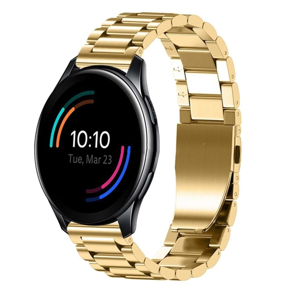 oneplus-watch-stalen-band-goud-voorkant