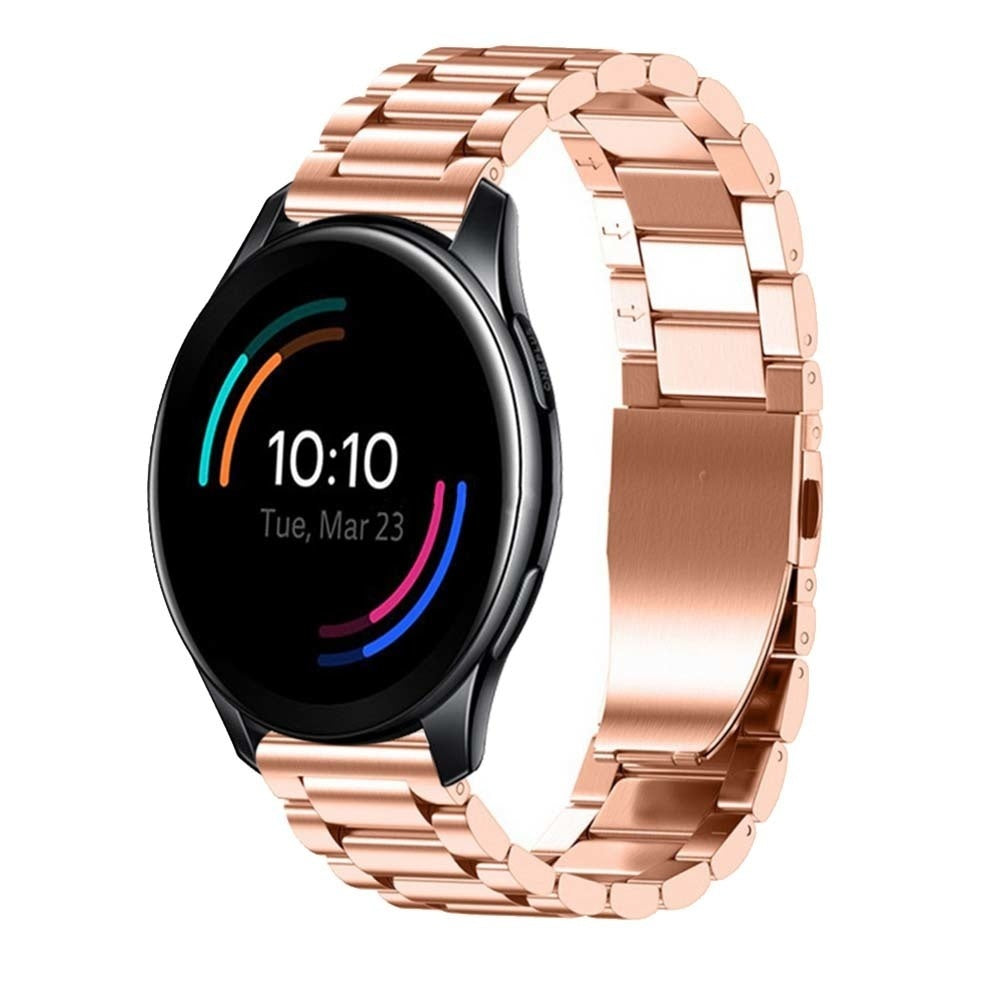 oneplus-watch-stalen-band-rose-goud-voorkant