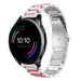 OnePlus Watch Stahlarmband (Silber/Rosa)