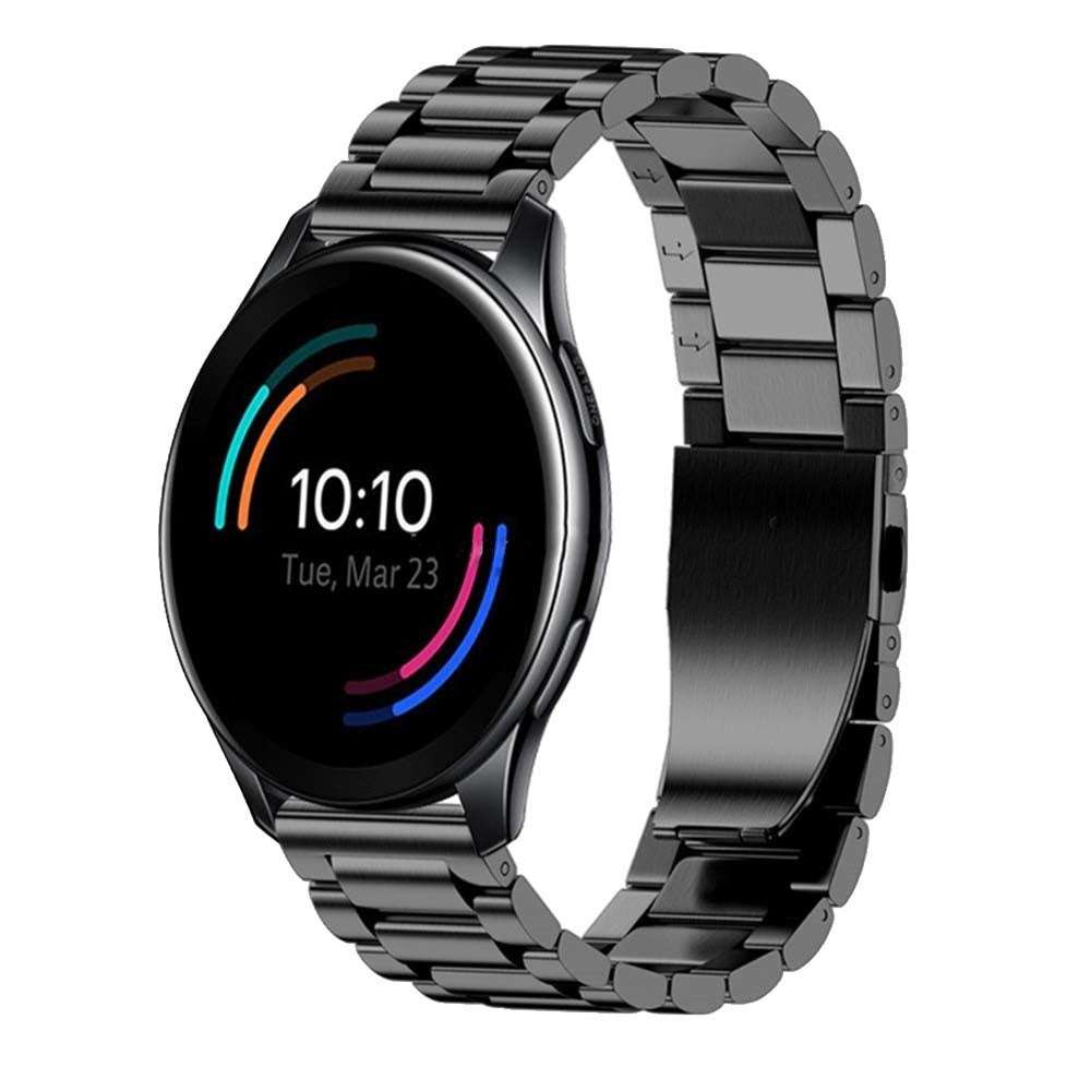 oneplus-watch-stalen-band-zwart