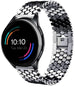 OnePlus Watch Stahl Fischarmband (Schwarz)