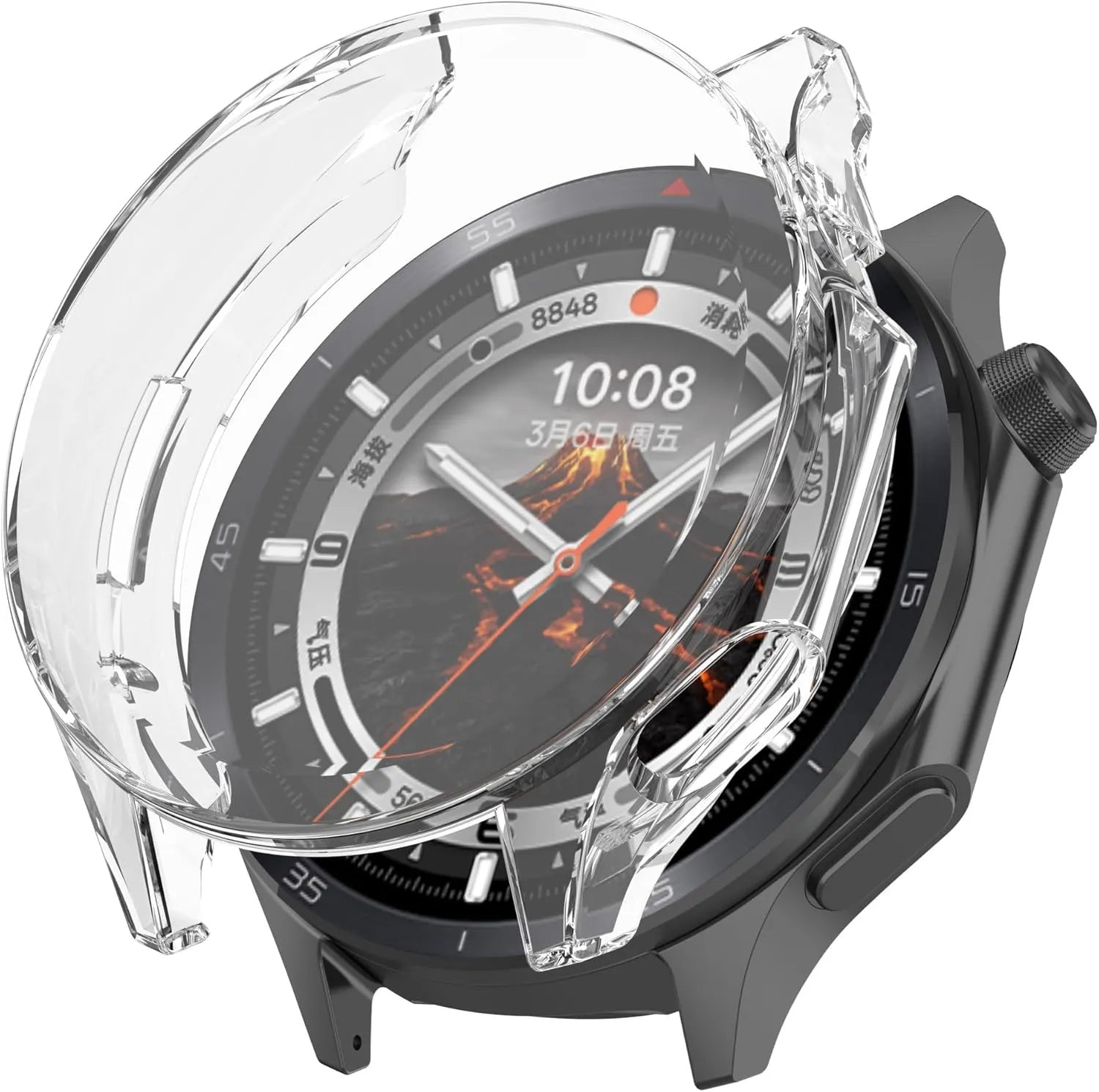OnePlus Watch 3 TPU Case (Transparent)