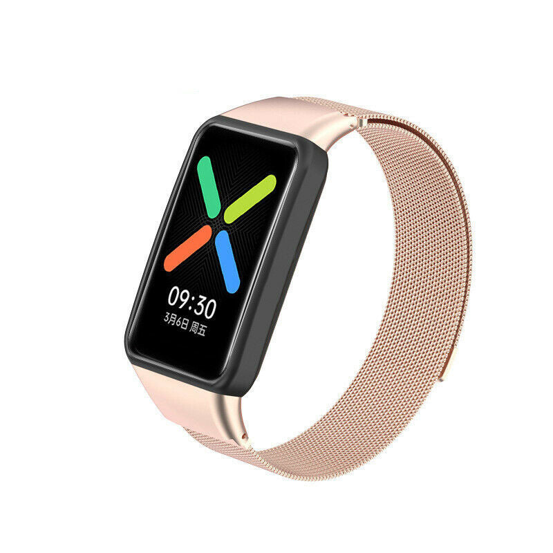 oppo-watch-free-milanese-armband-rosegold