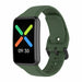 Oppo Watch Free Silicone Strap (Dark Green)