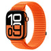 Strap-it Apple Watch Wave Nylon Strap (Orange)