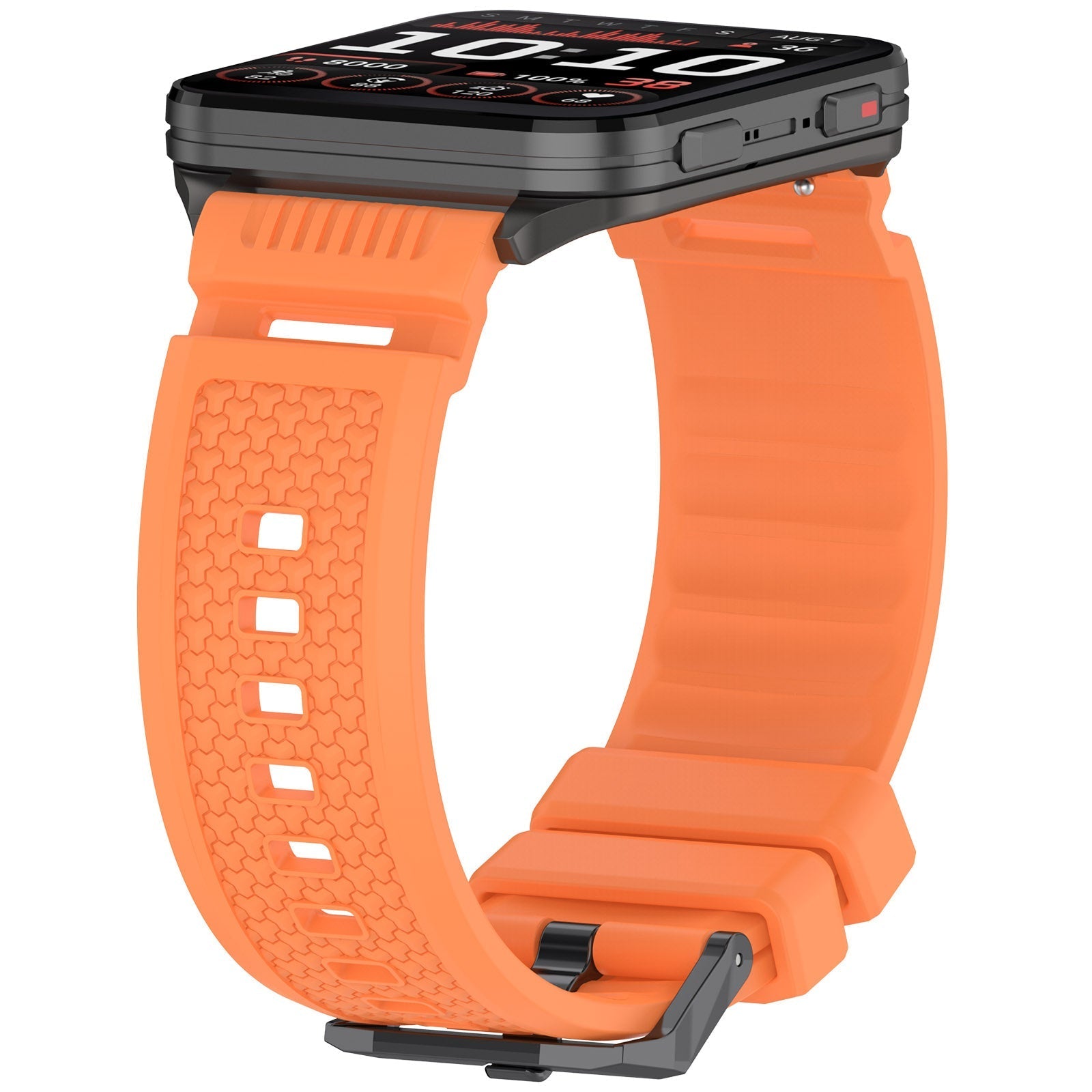 Coros Apex 4 - 46mm Silicone Strap (Orange)