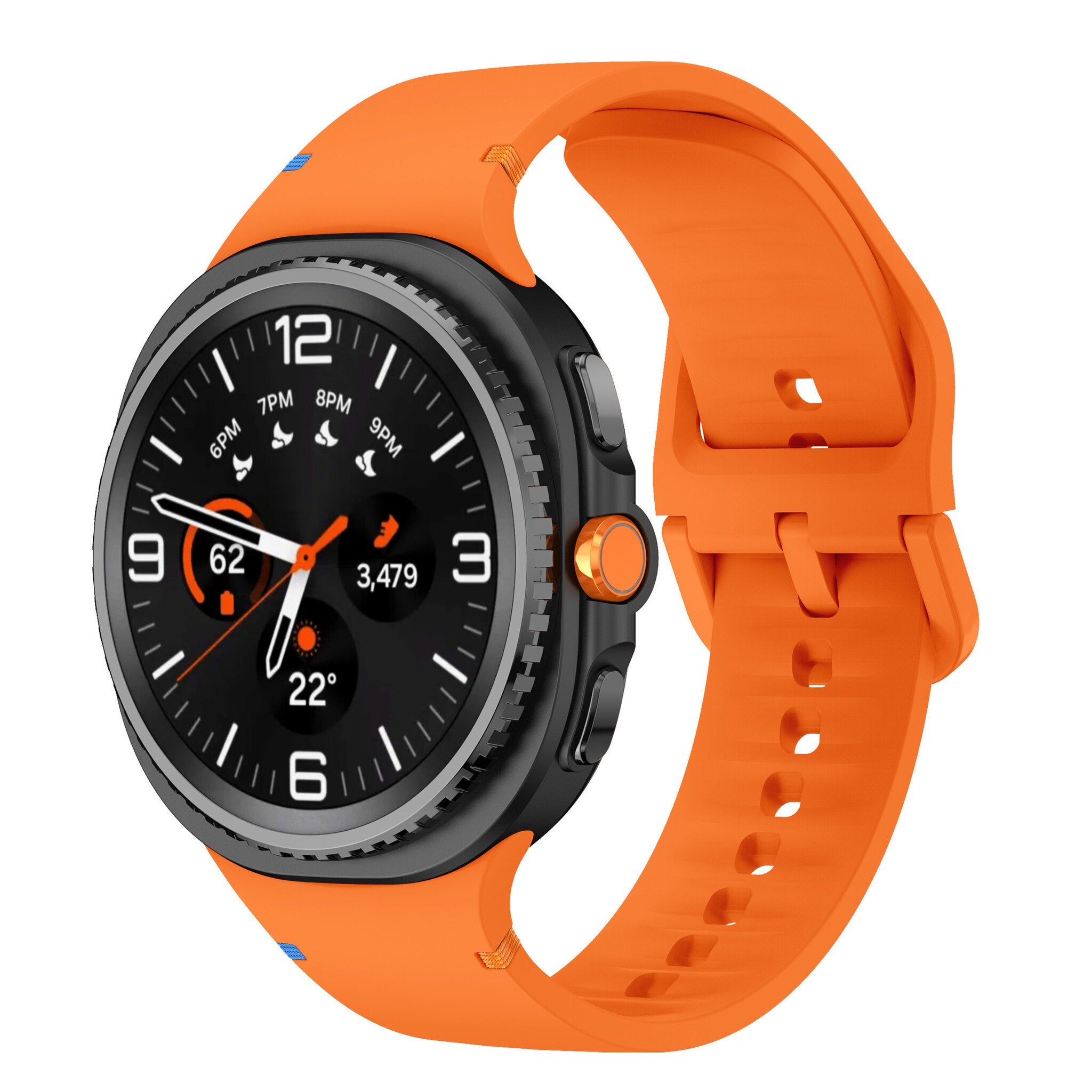 Correa silicona Samsung Galaxy Watch 8 - 40mm (naranja)