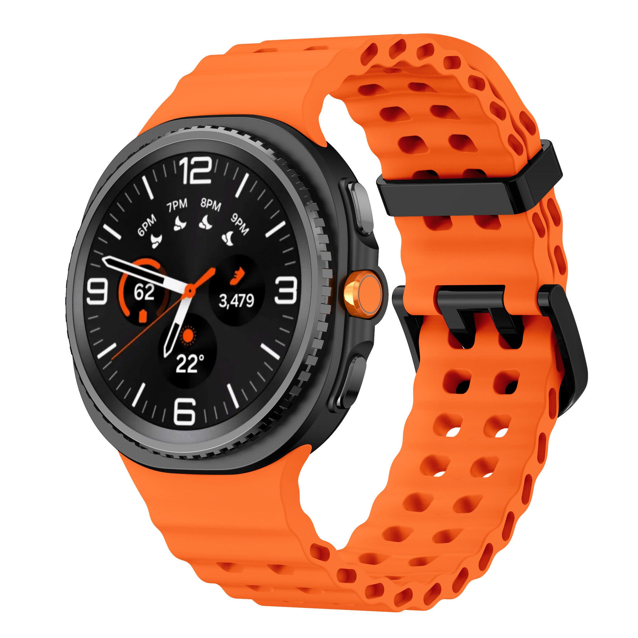 Correa Ocean Samsung Galaxy Watch 8 - 44mm (naranja)