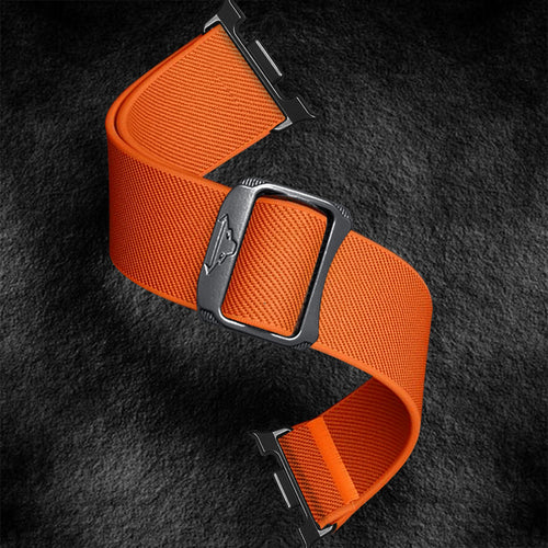 Samsung Galaxy Watch 8 - 44mm Elastisches Armband (Orange)