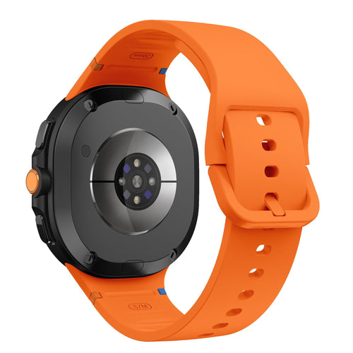 Bracelet silicone Samsung Galaxy Watch 8 - 44mm (orange)