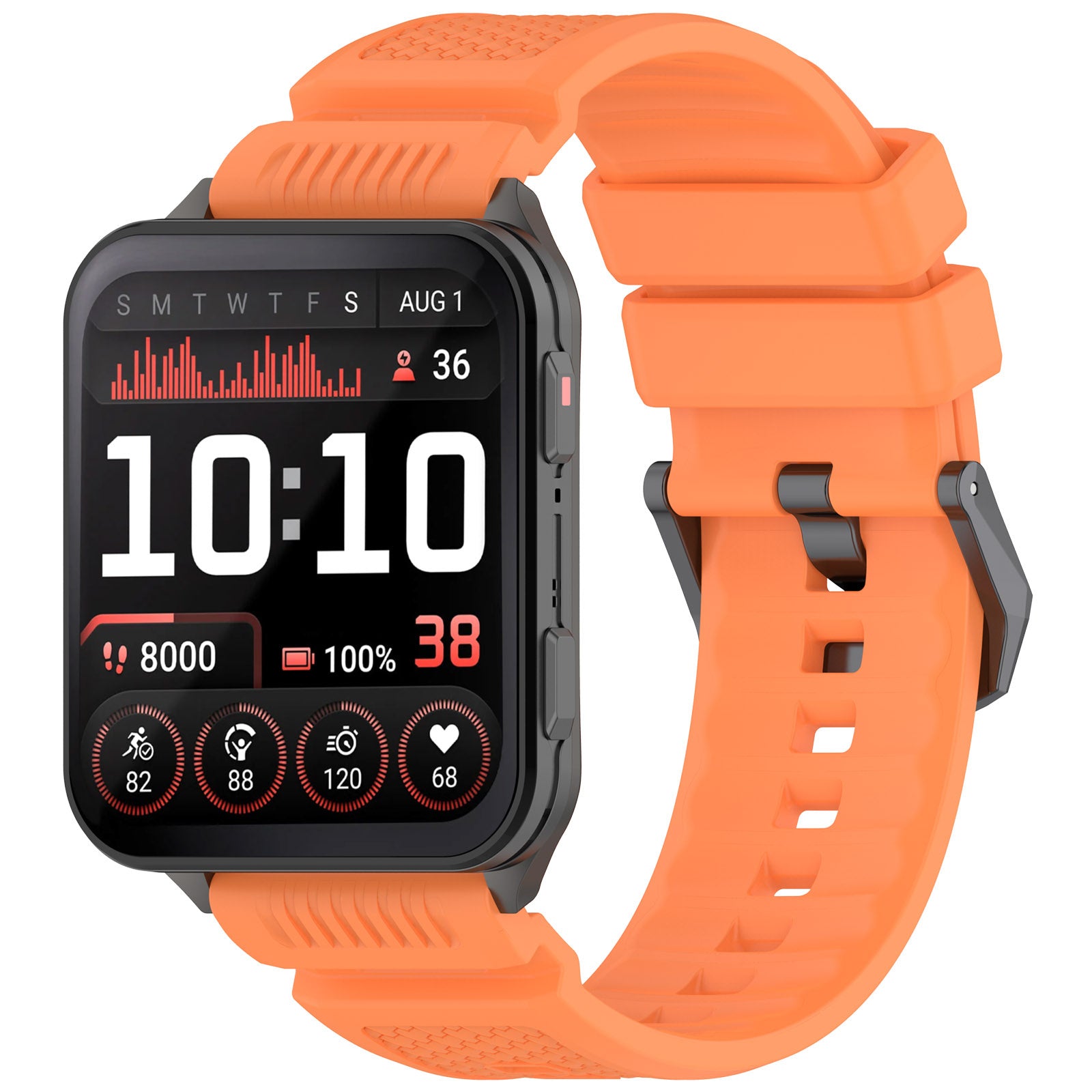 Correa silicona Garmin Venu X1 (naranja)