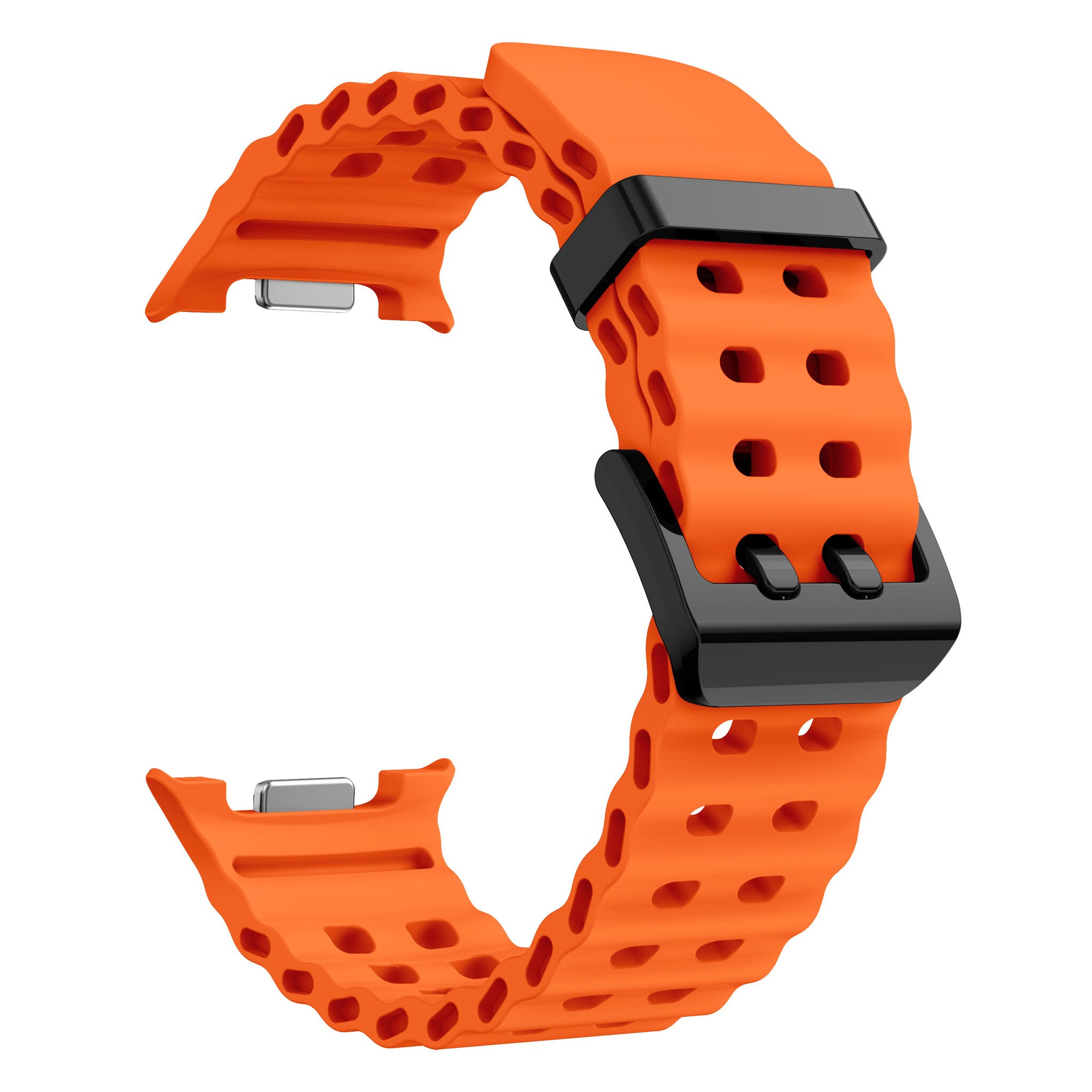 Samsung Galaxy Watch 8 - 44mm Ocean Strap (Orange)