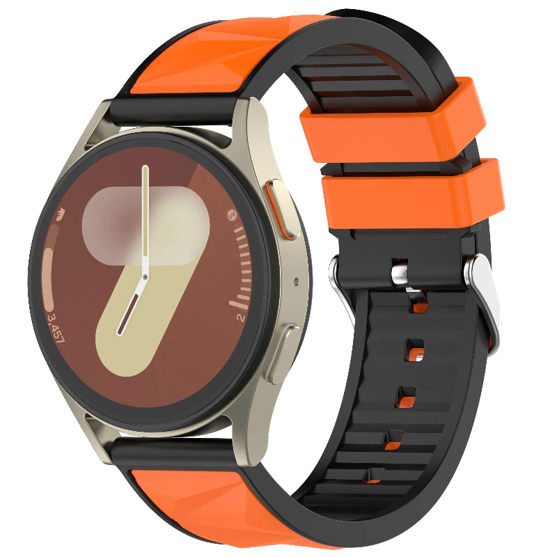 Xiaomi Watch 2 Diamond Sport Strap (Orange/Black)