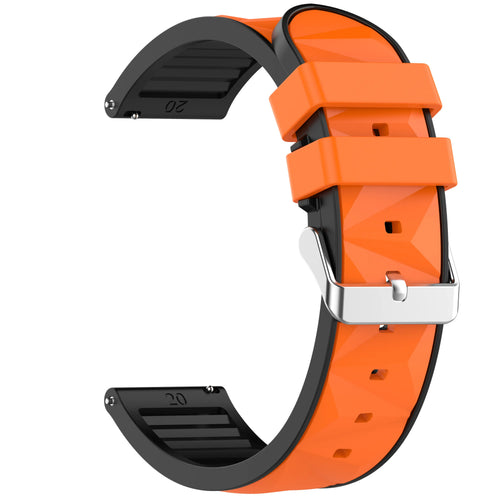 Xiaomi Watch 2 Diamond Sport Strap (Orange/Black)