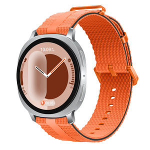 Samsung Galaxy Watch 9 - 44mm Silikon Active Armband (Orange)