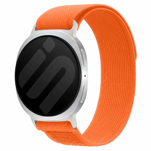 Samsung Galaxy Watch 8 - 44mm Trail Nylonarmband (Orange)