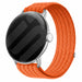 Google Pixel Watch 4 - 45mm Ultradünnes Nylonband (Orange)
