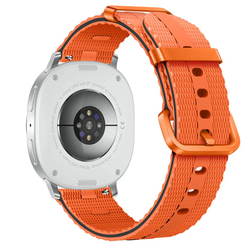 Samsung Galaxy Watch 8 - 44mm Silicone Active Strap (Orange)