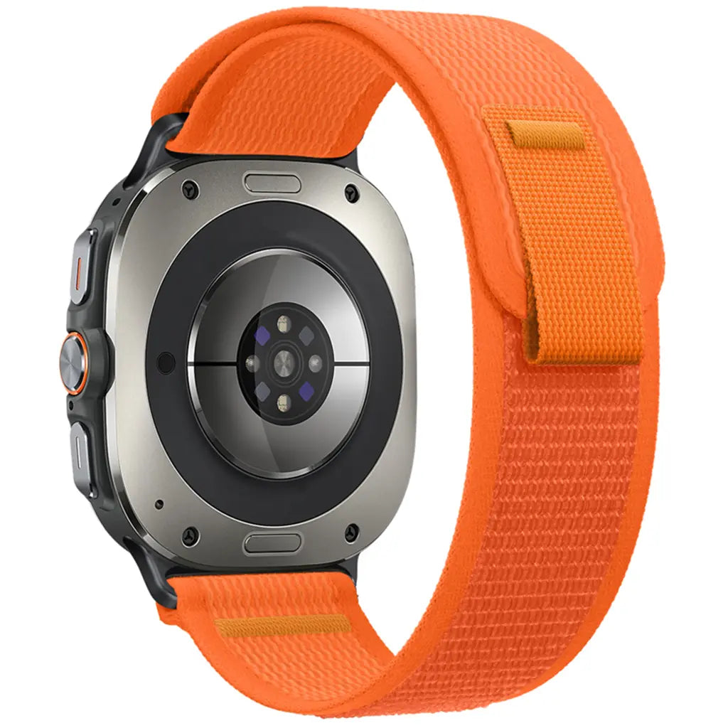 Samsung Galaxy Watch Ultra Trail Nylonarmband (Orange)