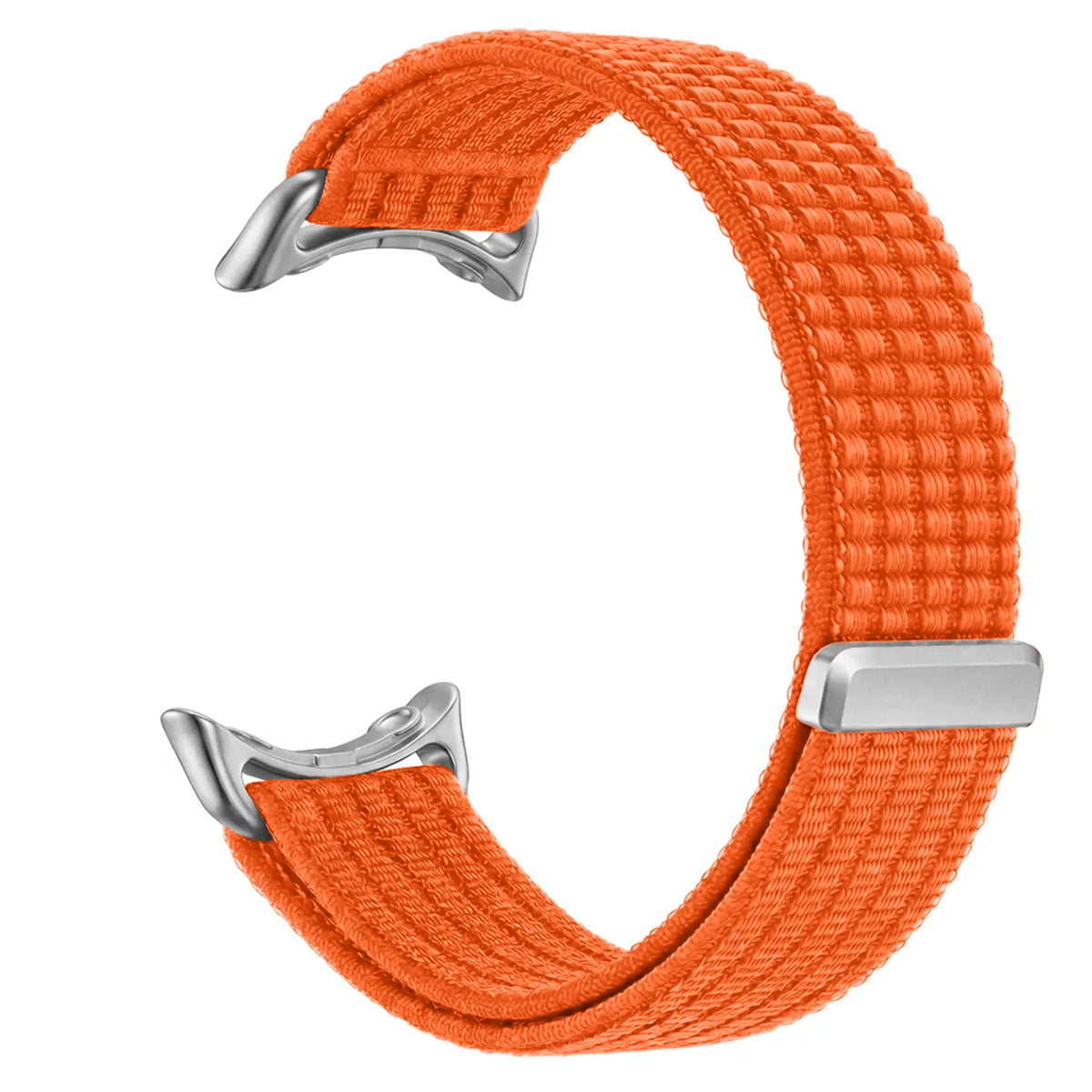 Google Pixel Watch 4 - 45mm Ultradünnes Nylonband (Orange)