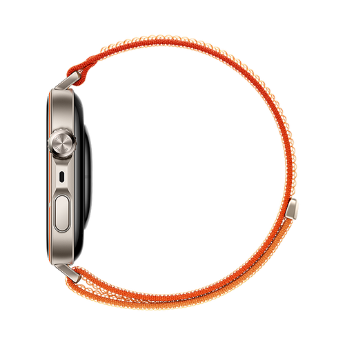 Huawei Watch Fit 5 Pro Ultra Thin Nylon Strap (Orange)