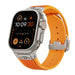 Correa silicona elástica líquida Apple Watch (naranja)