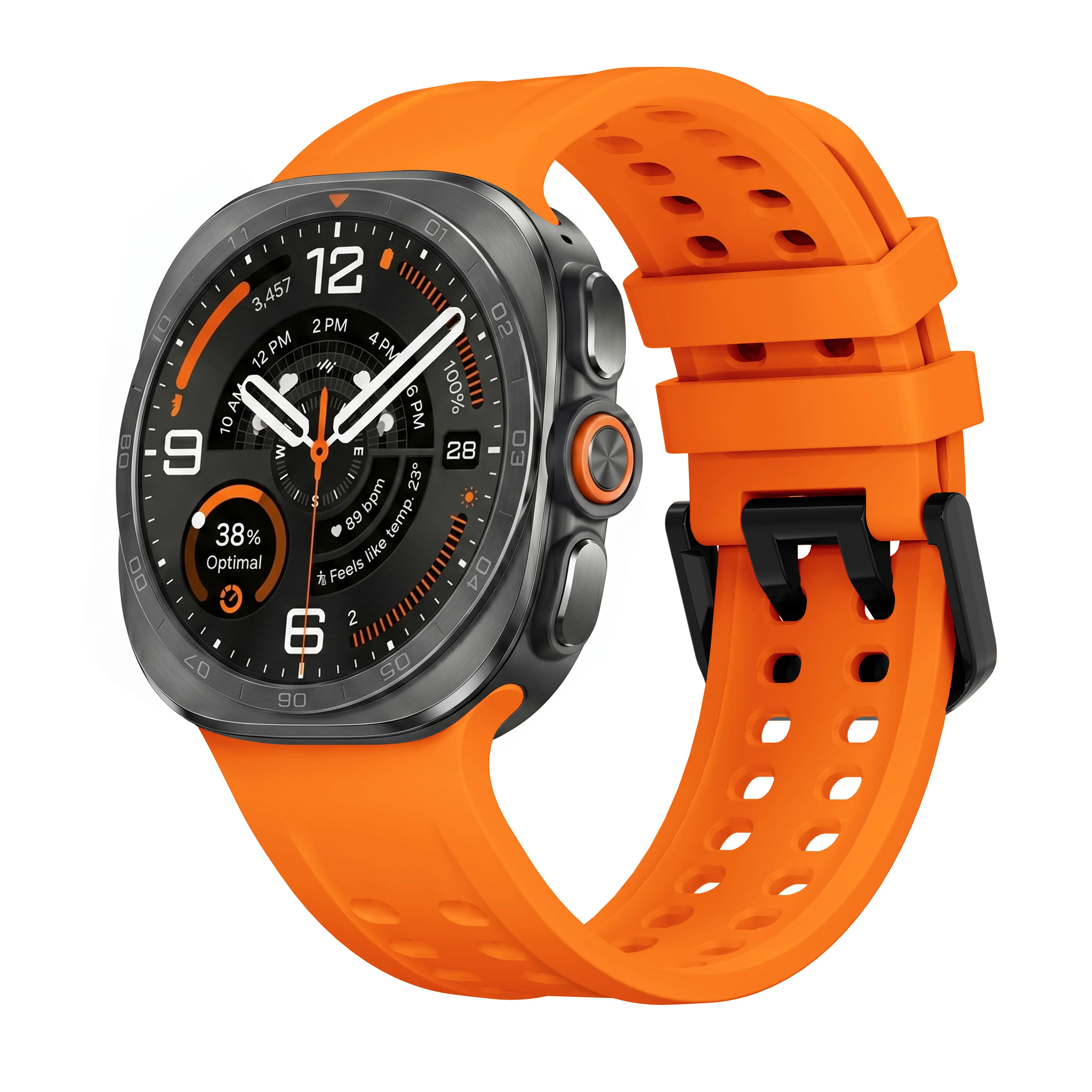Correa silicona Samsung Galaxy Watch Ultra (naranja)