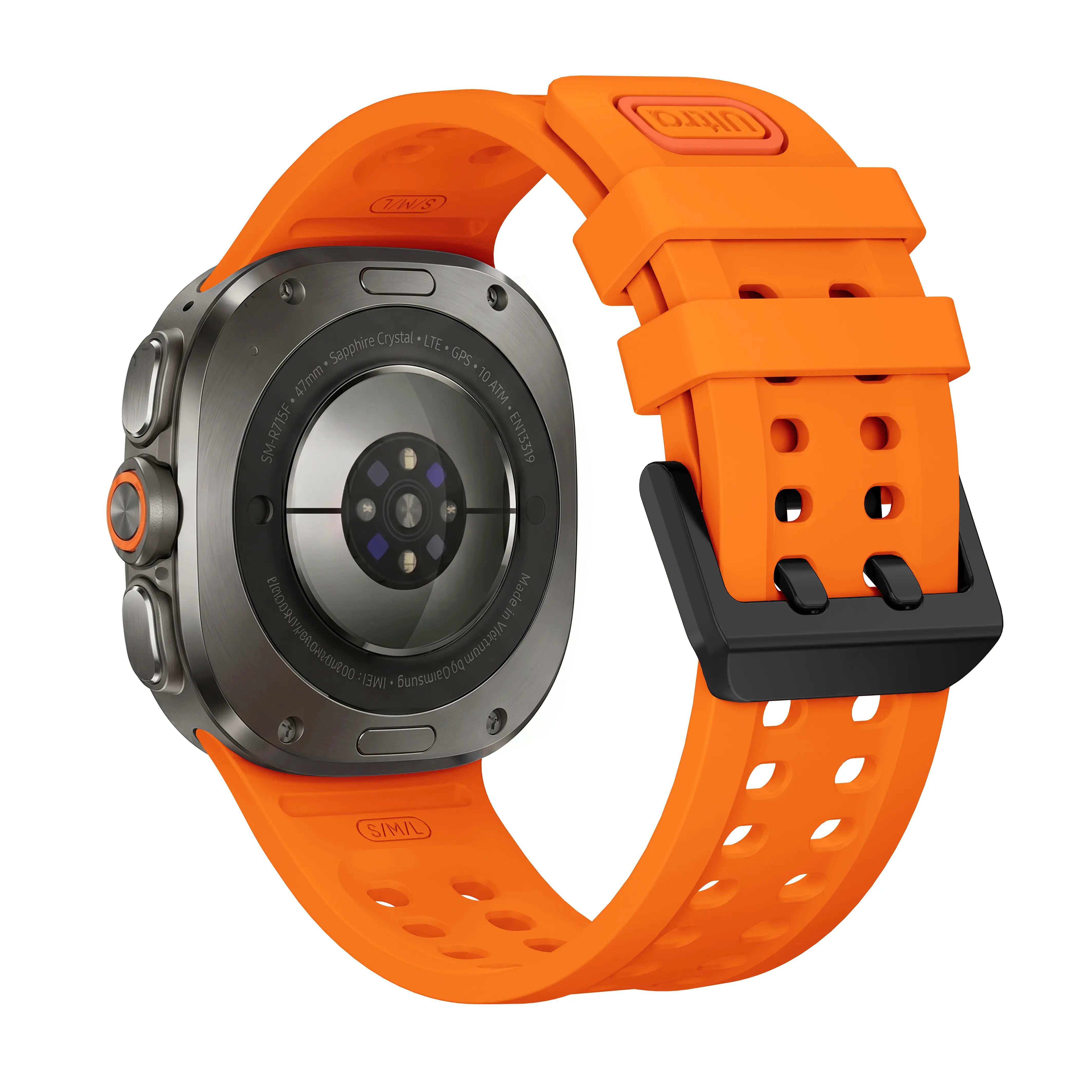 Correa silicona Samsung Galaxy Watch Ultra 2 (naranja)