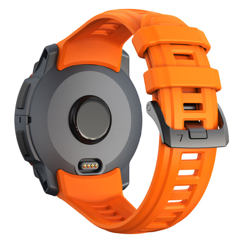 Correa silicona 'perfect fit' Garmin Instinct 3 - 45mm (naranja)