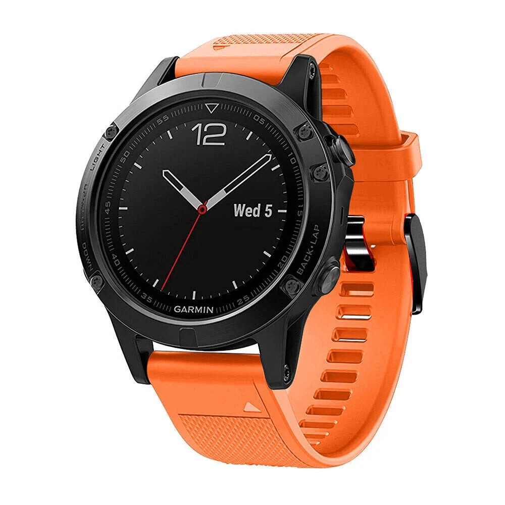 Correa silicona Garmin Forerunner 970 (naranja)