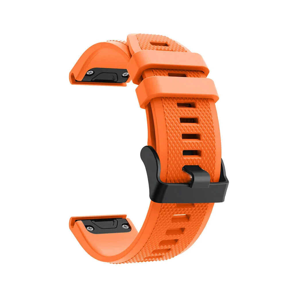 Correa silicona Garmin Forerunner 970 (naranja)