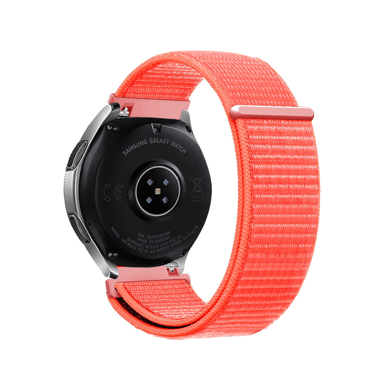 Correa nylon Redmi Watch 5 Lite (naranja/rojo)