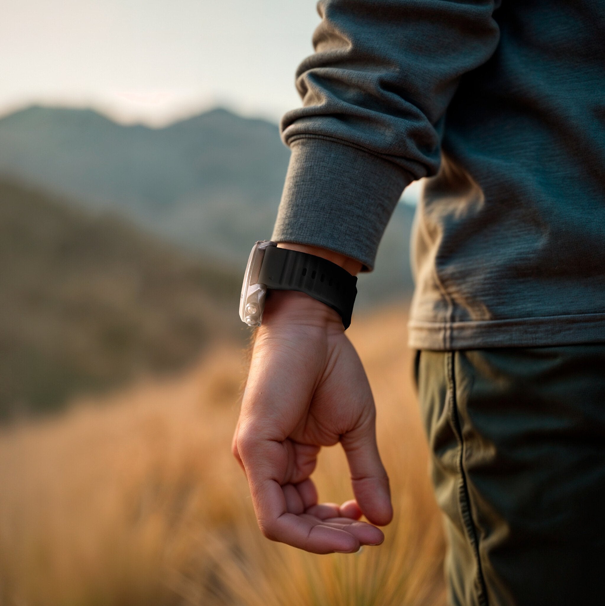 Garmin Descent MK3i - 51mm Outdoor Silicone Strap (Black)