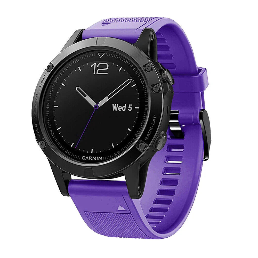 Correa silicona Garmin Forerunner 970 (purpura)