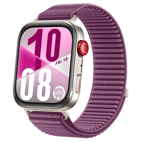 Huawei Watch Fit 5 Wave Nylonarmband (Lila)