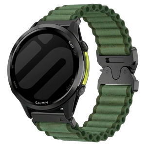 Garmin Enduro 4 outdoor nylon band met P-buckle (groen)