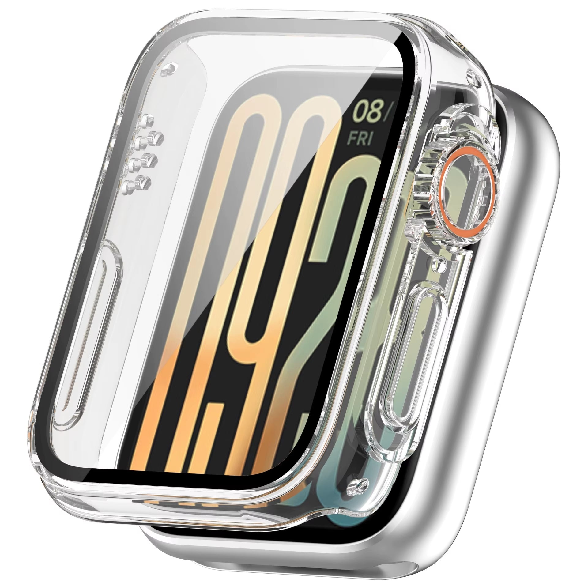 Funda para PC con cristal para Xiaomi Smart Band 9 Pro