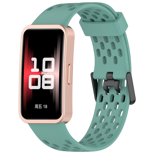 Bracelet silicone air Huawei Band 8 (vert pin)