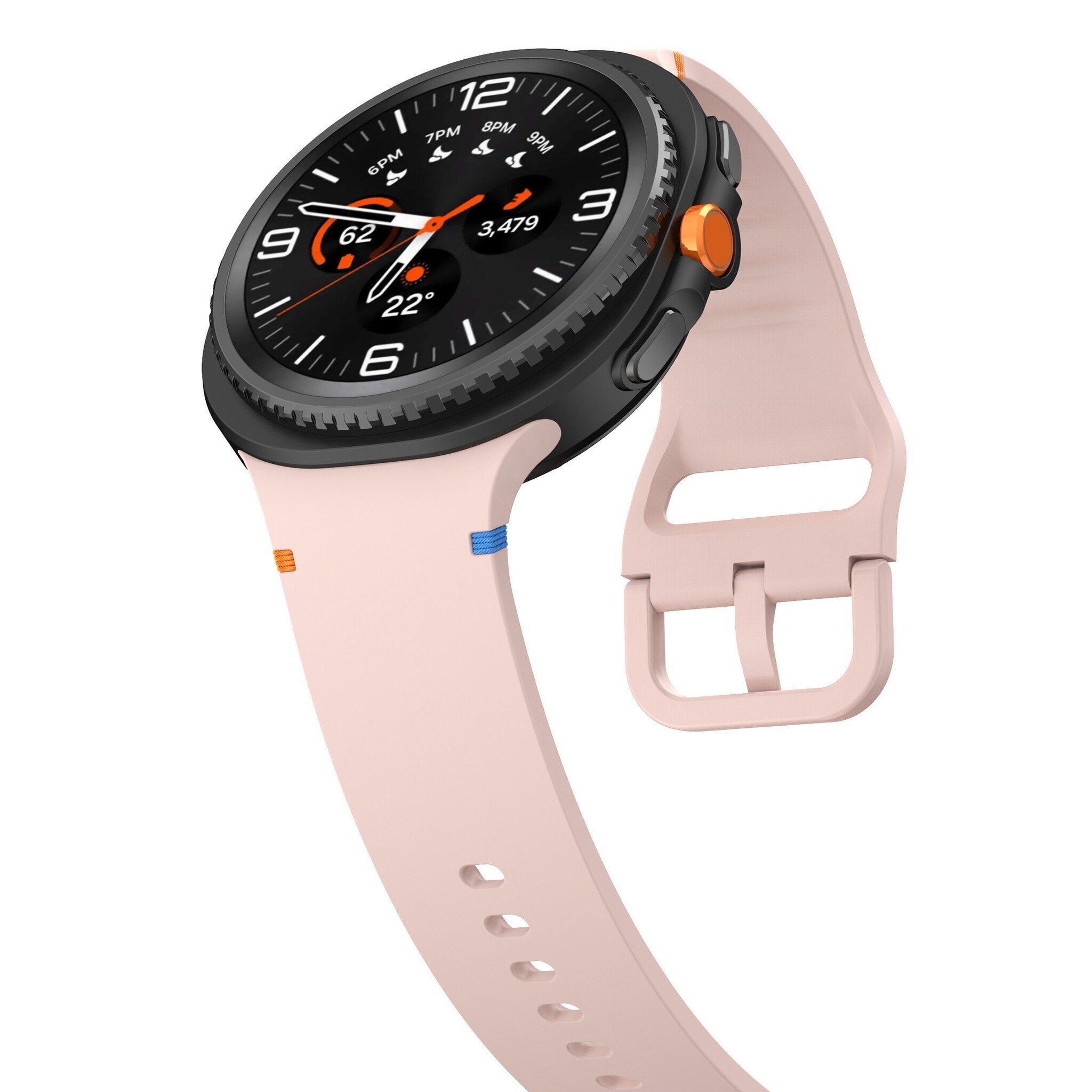 Correa silicona Samsung Galaxy Watch 8 - 44mm (rosa)