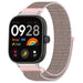 Xiaomi Smart Band 9 Pro Nylonarmband (pink sand)