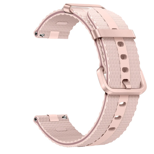 Bracelet active silicone Amazfit GTS 4 (rose pâle)