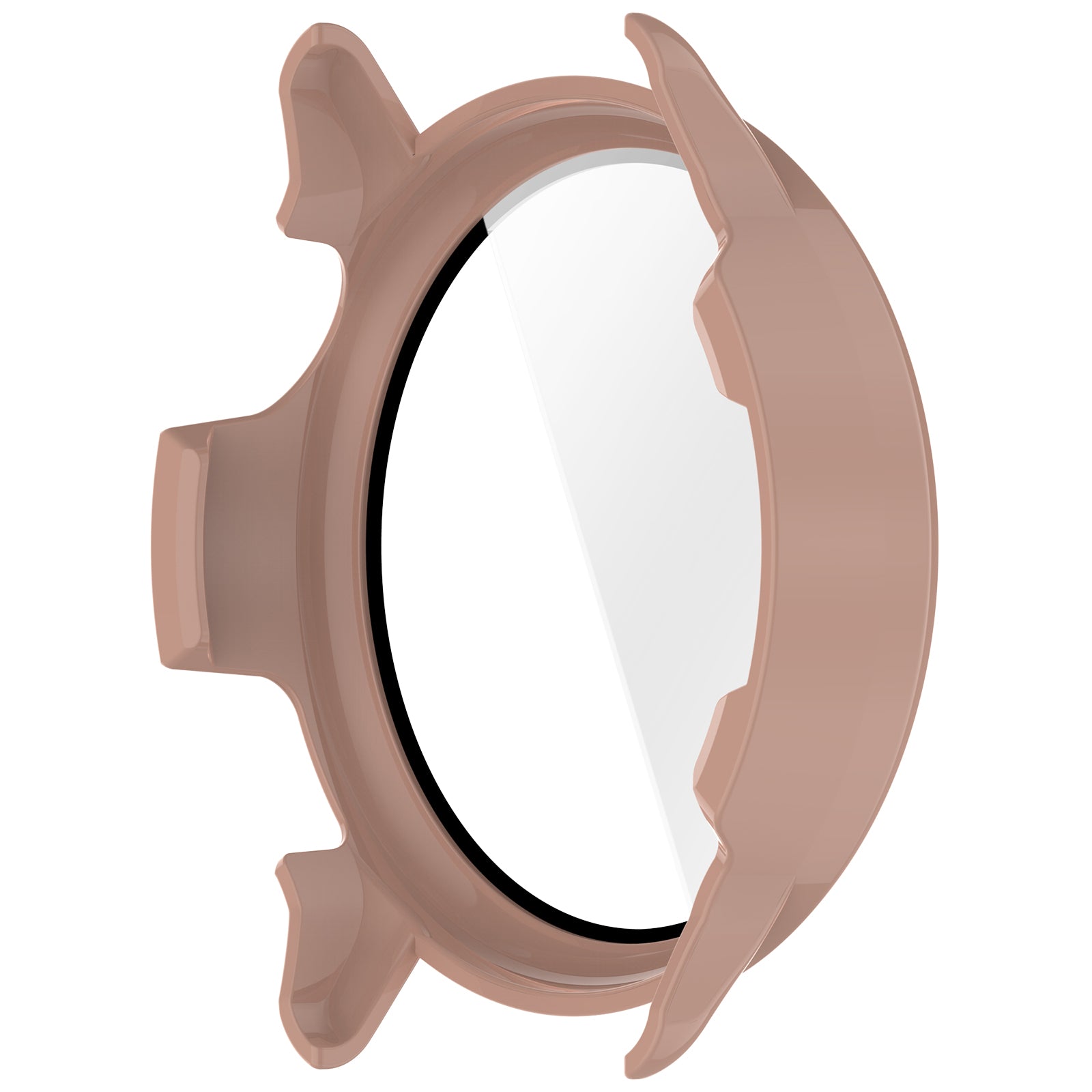 Funda rígida con vidrio Garmin Vivoactive 6 (rosa)