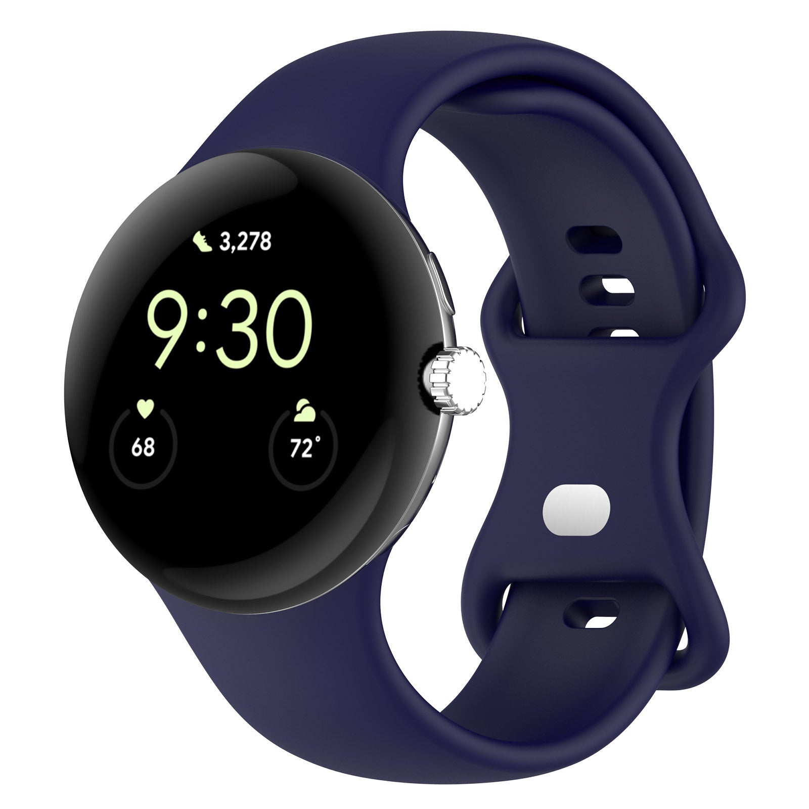 Correa silicona Google Pixel Watch 3 - 41mm Classic (azul oscuro)