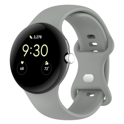 Google Pixel Watch 3 - 41mm Classic siliconen bandje (grijs)