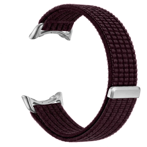 Google Pixel Watch 1/2 Ultradünnes Nylonband (Plum)