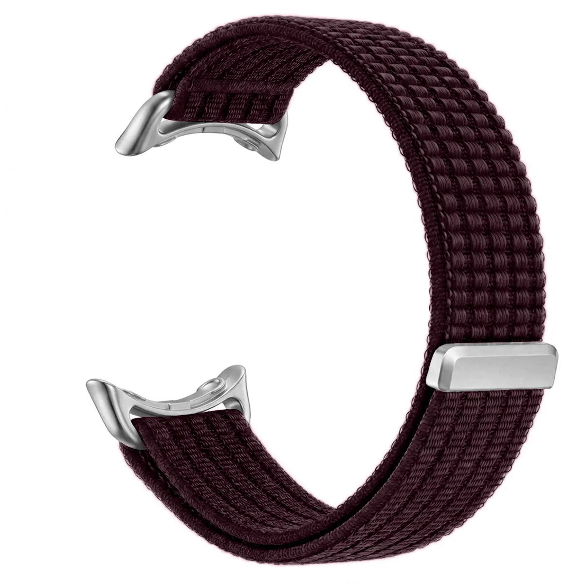 Google Pixel Watch 5 - 41mm Ultradünnes Nylonband (Plum)