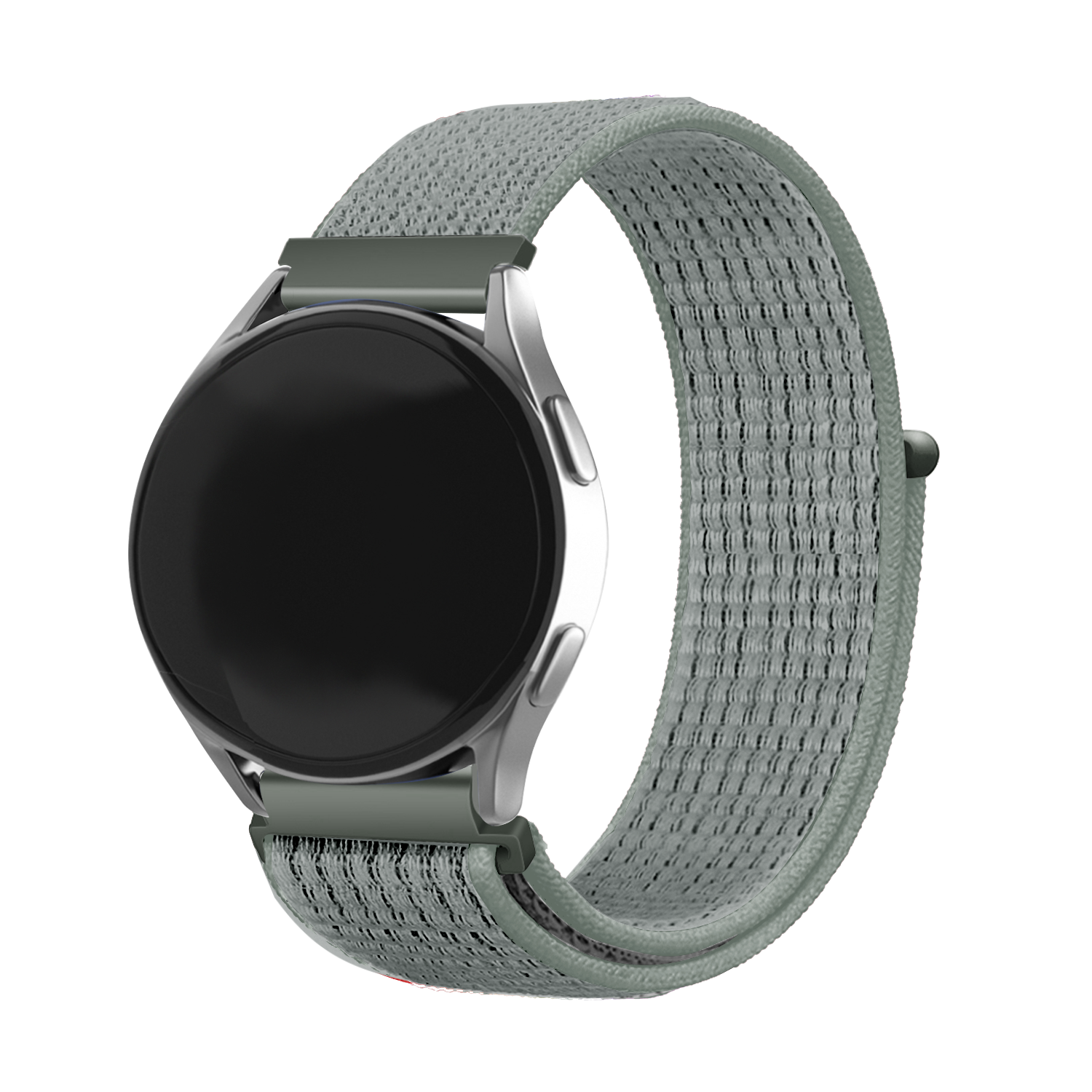 Garmin Vivoactive 4 Nylonarmband (Grau-Grün)