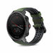 Polar Grit X Pro Silicone/Leather Strap (Black/Green)